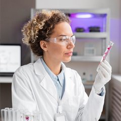 Contrôle qualité Analyse d'échantillon en laboratoire à la Clinique de prélèvements NR, services offerts à Sainte-Marie, Vallée-Jonction et Scott.